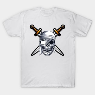 Skull with swords T-Shirt